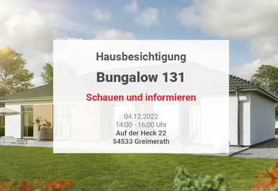 Hausbesichtigung am Sonntag, 04.12.2022 in 54533 Greimerath